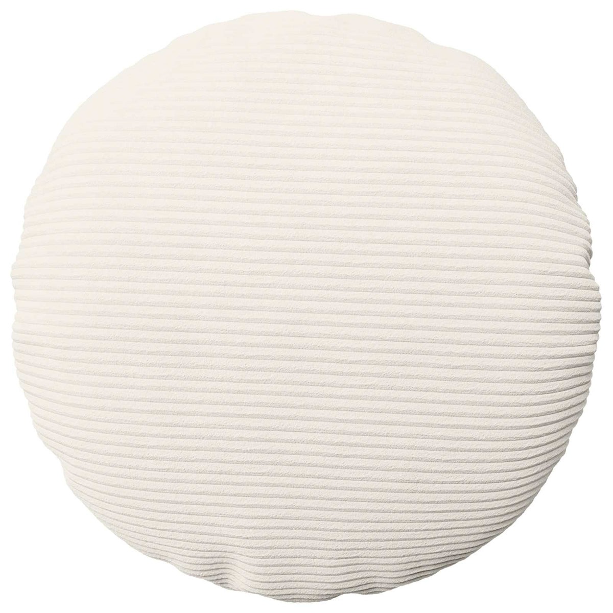 Federa 6 pcs HEERLEN Crema Ø 60 cm corduroy | homemem39