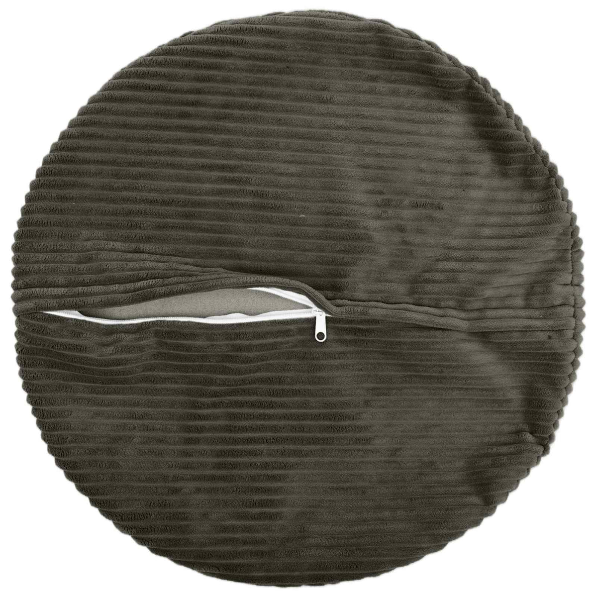 Federa 2 pcs HEERLEN Antracite Ø 60 cm corduroy | homemem39