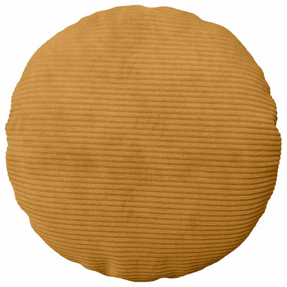 Federa 2 pcs HEERLEN Giallo Ø 60 cm corduroy | homemem39