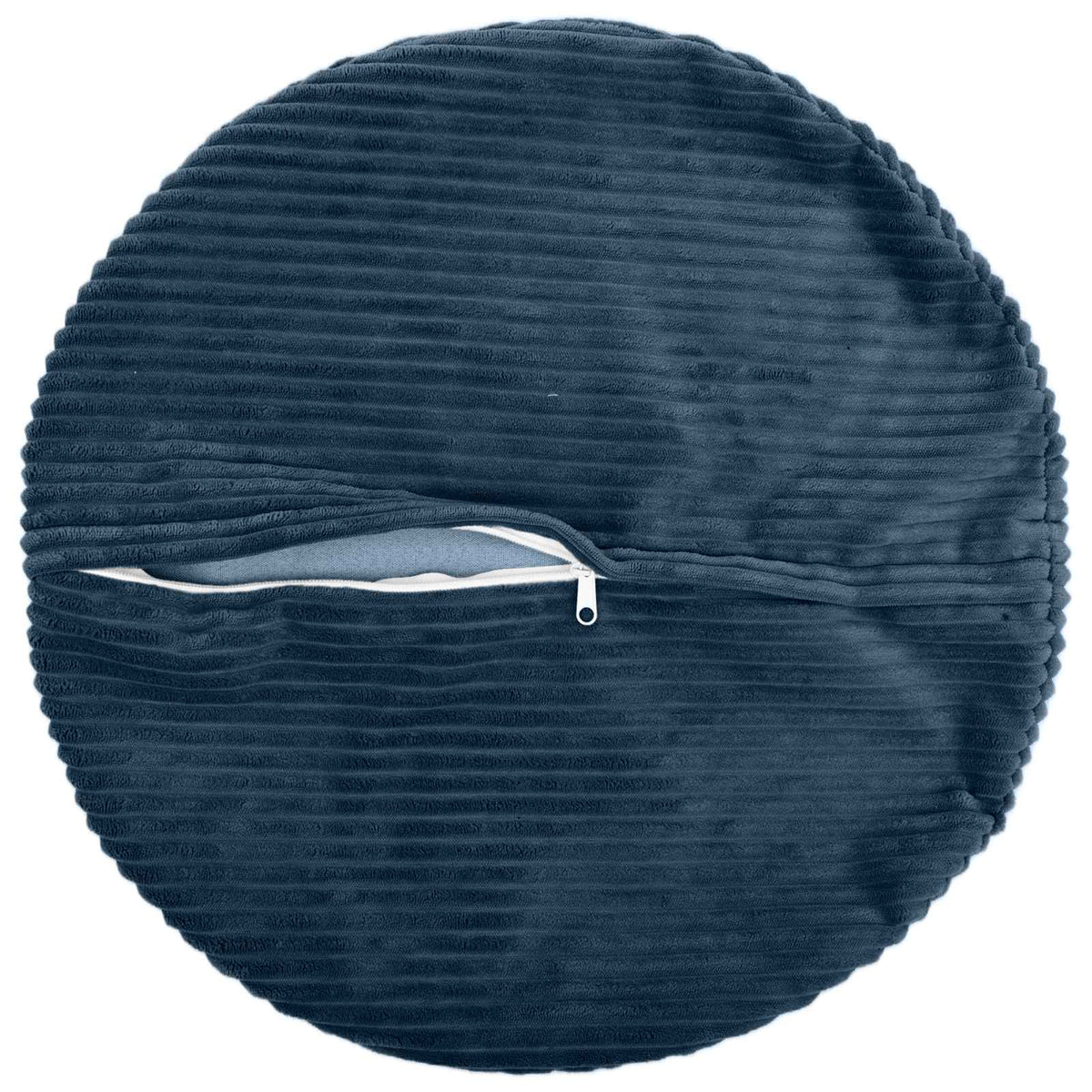 Federa 2 pcs HEERLEN Blu navy Ø 60 cm corduroy | homemem39