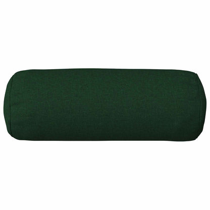 Federa 6 pz HEERLEN Verde Scuro Ø 15 x 40 cm Tessuto