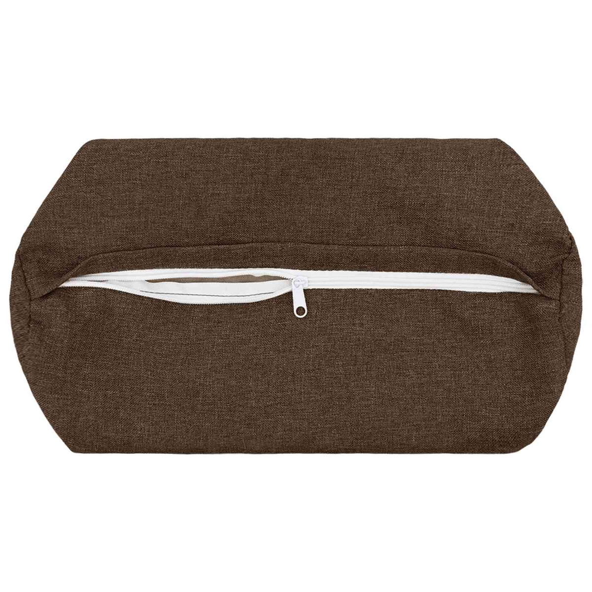 Federa 2 pz HEERLEN Marrone Ø 15 x 40 cm Tessuto | homemem39
