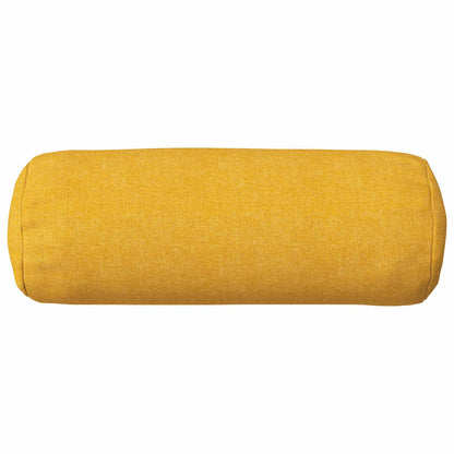 Federa 6 pz HEERLEN Giallo Chiaro Ø 15 x 40 cm Tessuto | homemem39