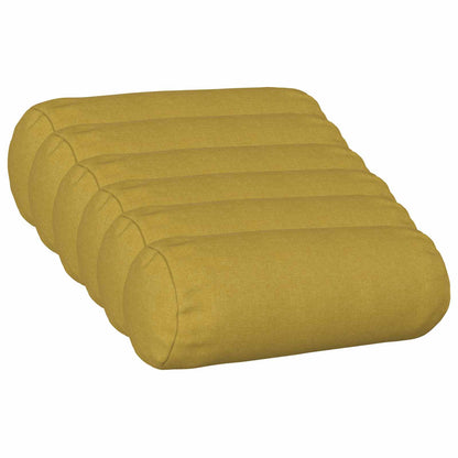 Federa 6 pz HEERLEN Verde chiaro Ø 15 x 40 cm Tessuto
