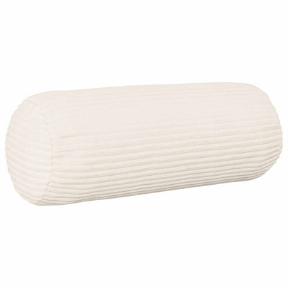 Federa 2 pcs HEERLEN Crema Ø 15 x 40 cm corduroy | homemem39