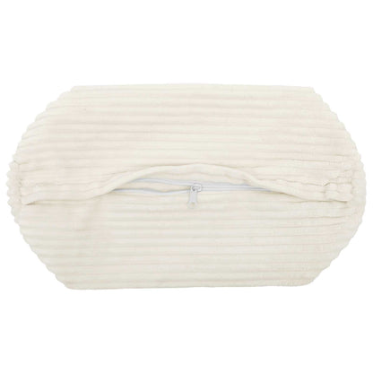 Federa 2 pcs HEERLEN Crema Ø 15 x 40 cm corduroy | homemem39