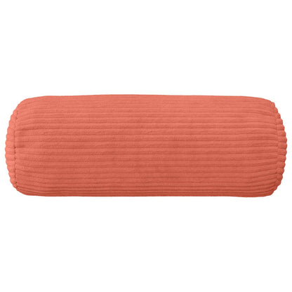 Federa 6 pz HEERLEN Rosso Arancio Ø 15 x 40 cm corduroy | homemem39