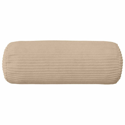 Federa 2 pcs HEERLEN Tortora Ø 15 x 40 cm corduroy | homemem39