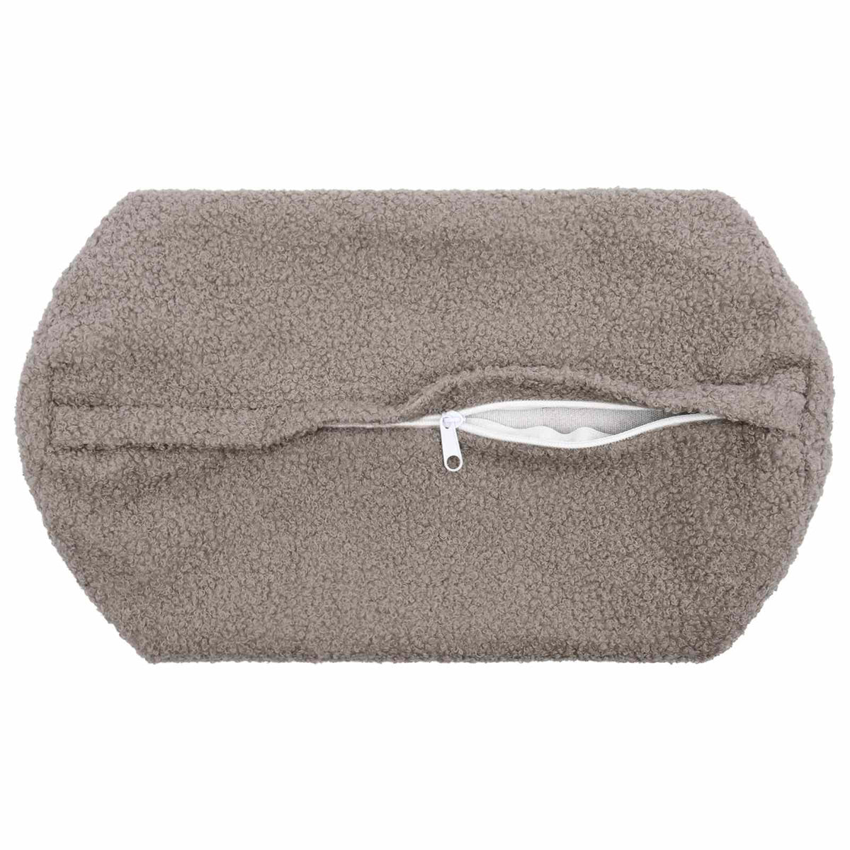 Federa 2 pcs HEERLEN Grigio Chiaro Ø 15 x 40 cm Bouclé | homemem39