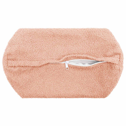 Federa 6 pcs HEERLEN Rosa Ø 15 x 40 cm Bouclé | homemem39