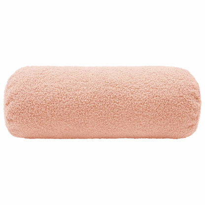 Federa 6 pcs HEERLEN Rosa Ø 15 x 40 cm Bouclé | homemem39
