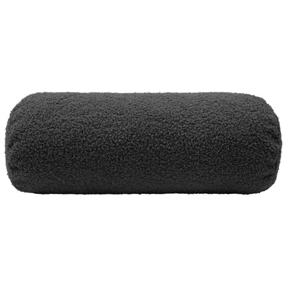 Federa 2 pcs HEERLEN Grigio Scuro Ø 15 x 40 cm Bouclé | homemem39