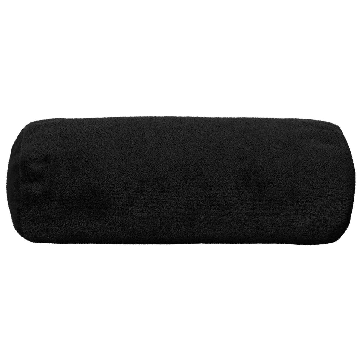 Federa 6 pcs HEERLEN Nero Ø 15 x 40 cm Flanella | homemem39