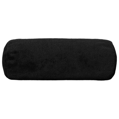 Federa 6 pcs HEERLEN Nero Ø 15 x 40 cm Flanella | homemem39