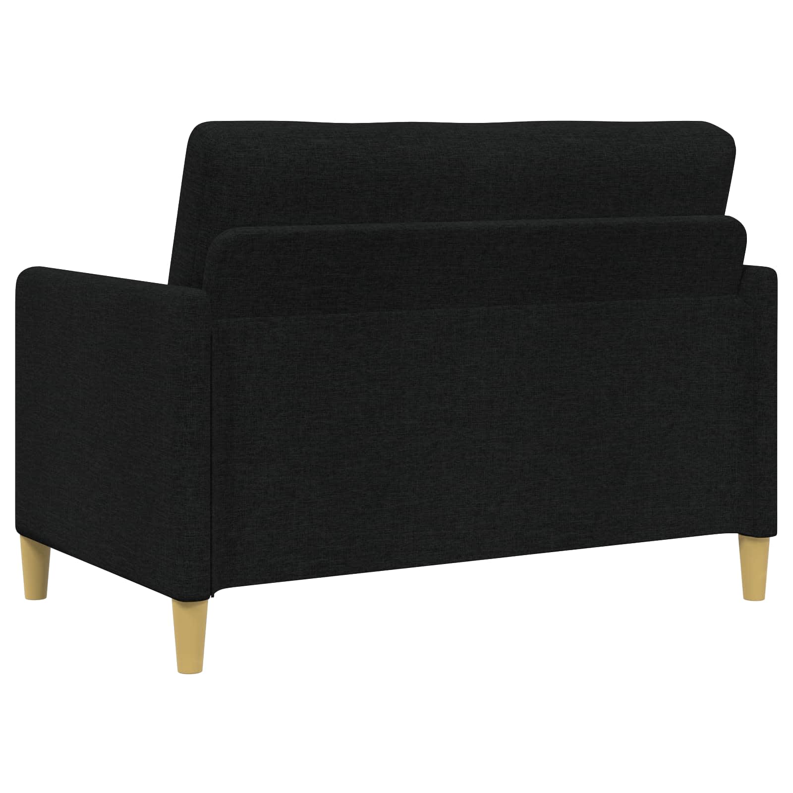Set di Divani con Storage 2 pcs Nero Poliestere | homemem39