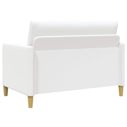 Set di Divani con Storage 2 pcs Bianco Poliestere | homemem39