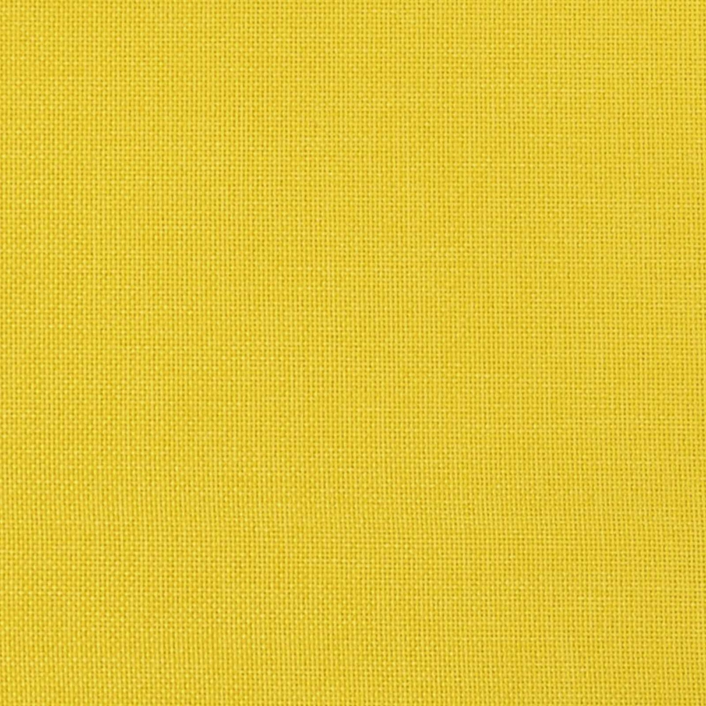 Set di Divani con Storage 2 pz Giallo Chiaro Poliestere