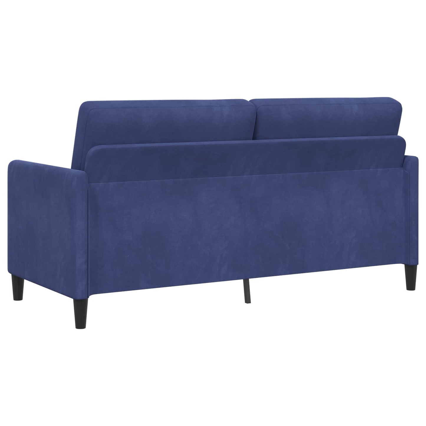 Set di Divani con Storage 2 pz Blu Polizia Poliestere | homemem39