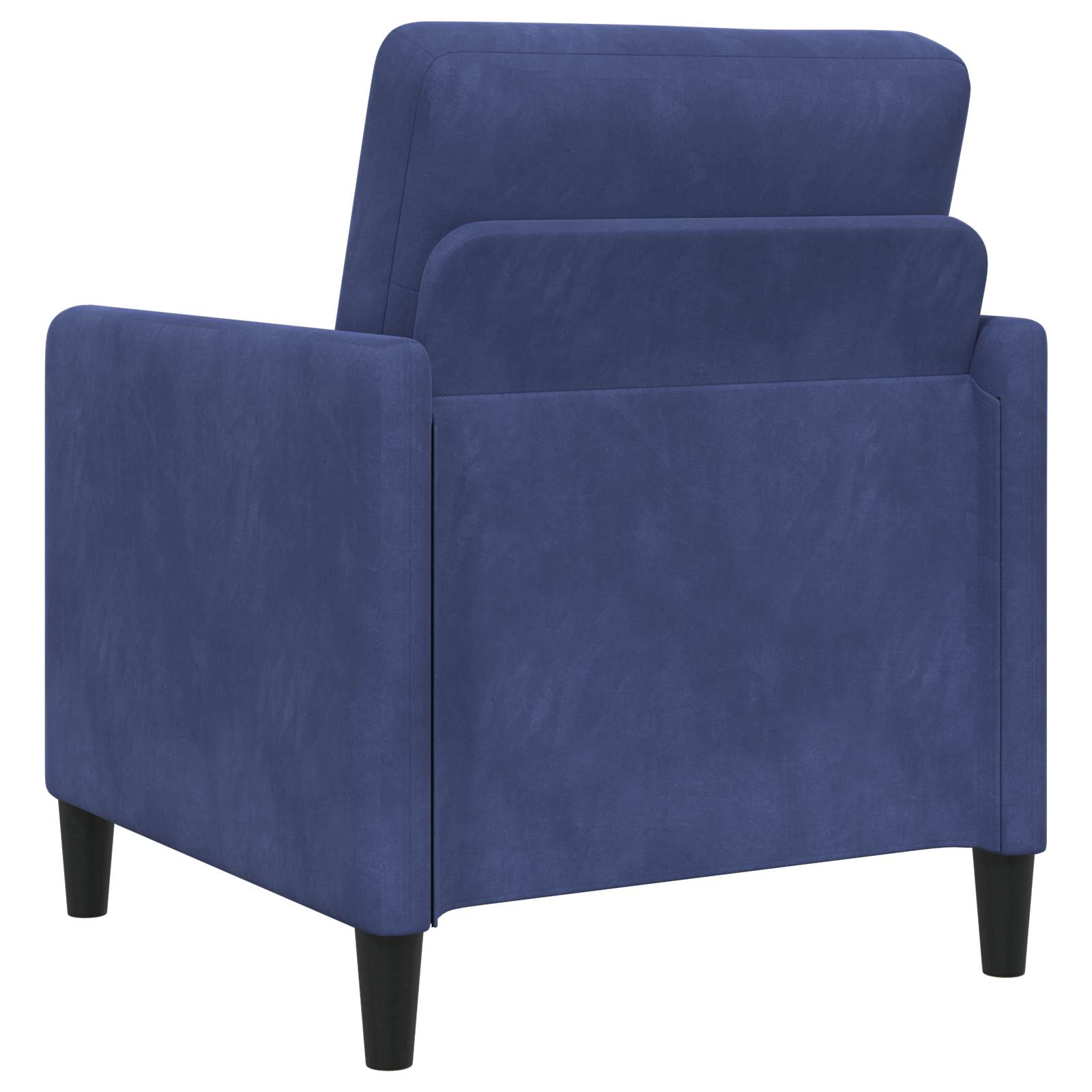 Set di Divani con Storage 2 pz Blu Polizia Poliestere | homemem39