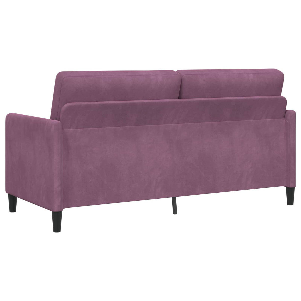 Set di Divani con Storage 2 pz Viola Poliestere
