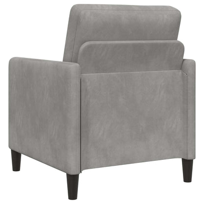 Set di Divani con Storage 2 pz Grigio Chiaro Poliestere | homemem39