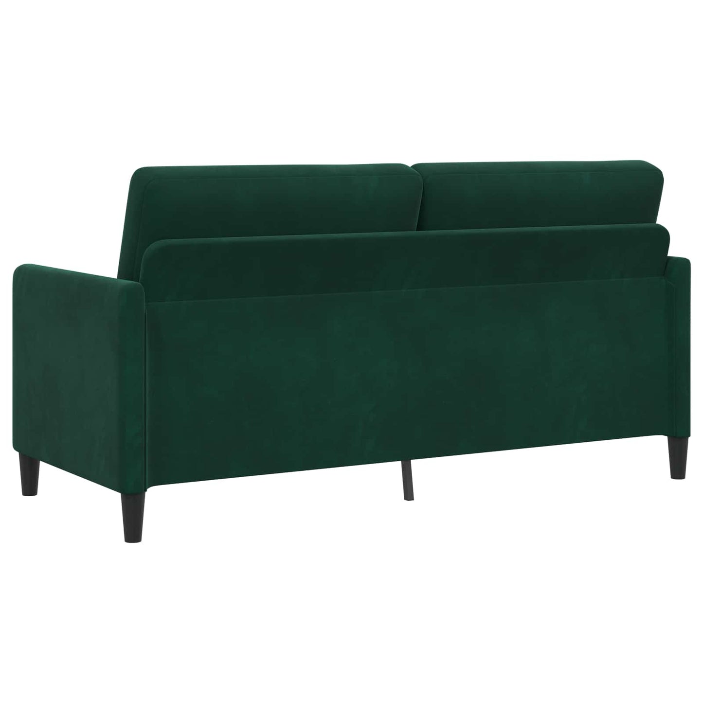 Set di Divani con Storage 2 pz Verde Scuro Poliestere | homemem39
