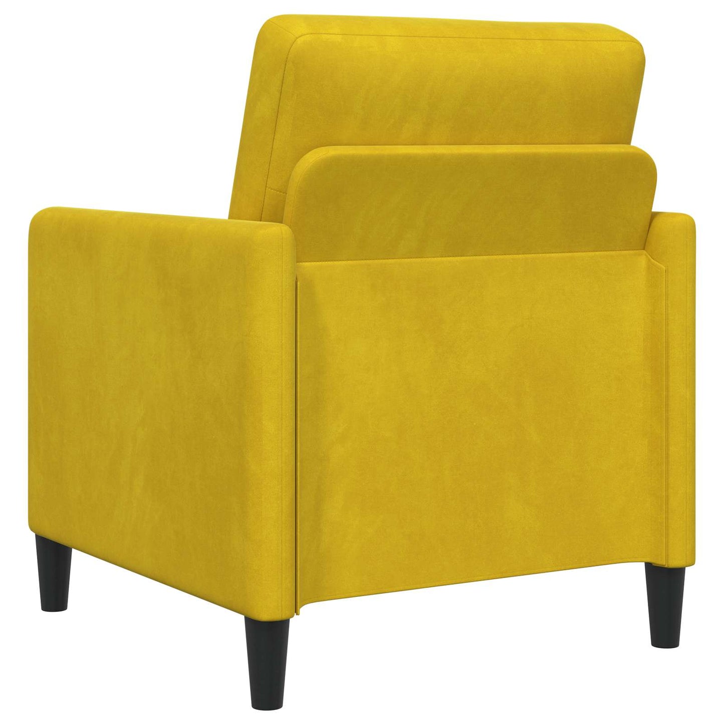 Set di Divani con Storage 2 pz Giallo Poliestere | homemem39