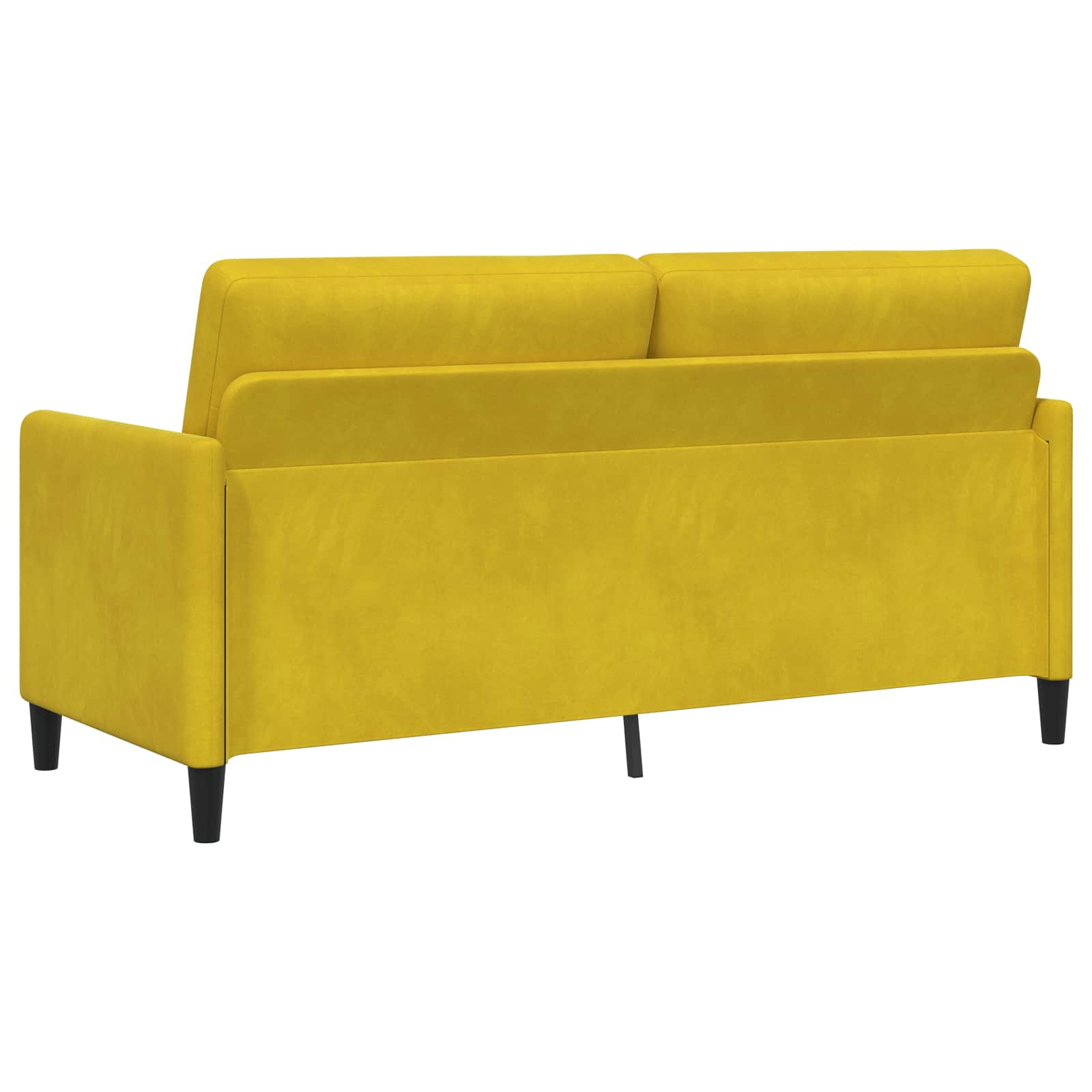 Set di Divani con Storage 2 pz Giallo Poliestere | homemem39