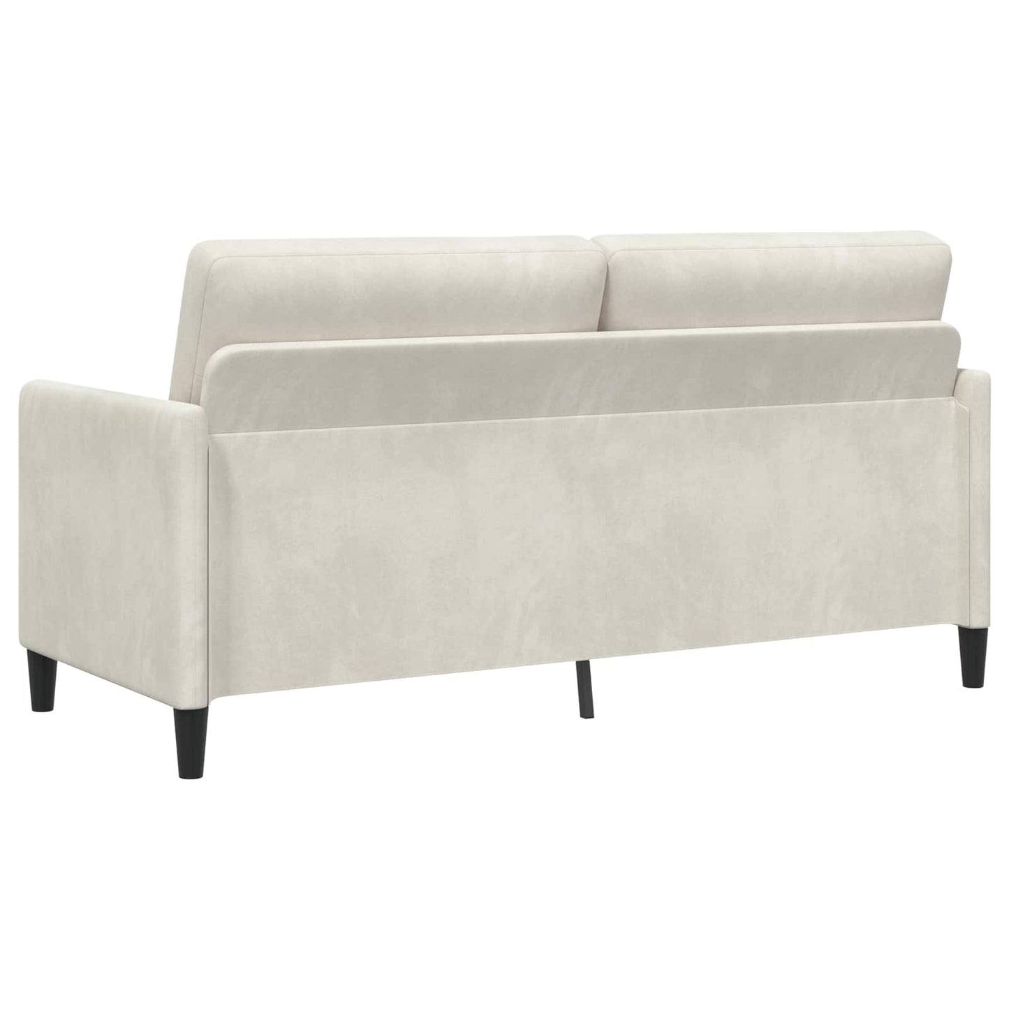 Set di Divani con Storage 2 pz Crema Poliestere | homemem39