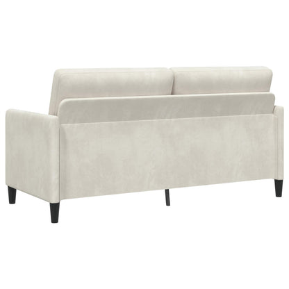 Set di Divani con Storage 2 pz Crema Poliestere | homemem39
