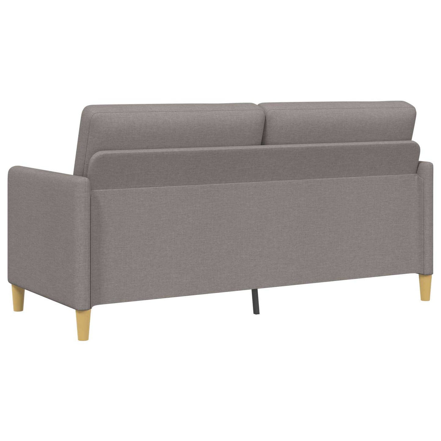Set di Divani con Storage 2 pz Tortora Poliestere
