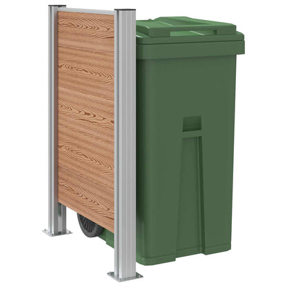 Recinzione Contenitore per Rifiuti Marrone 85 x 12 x 115 cm | homemem39