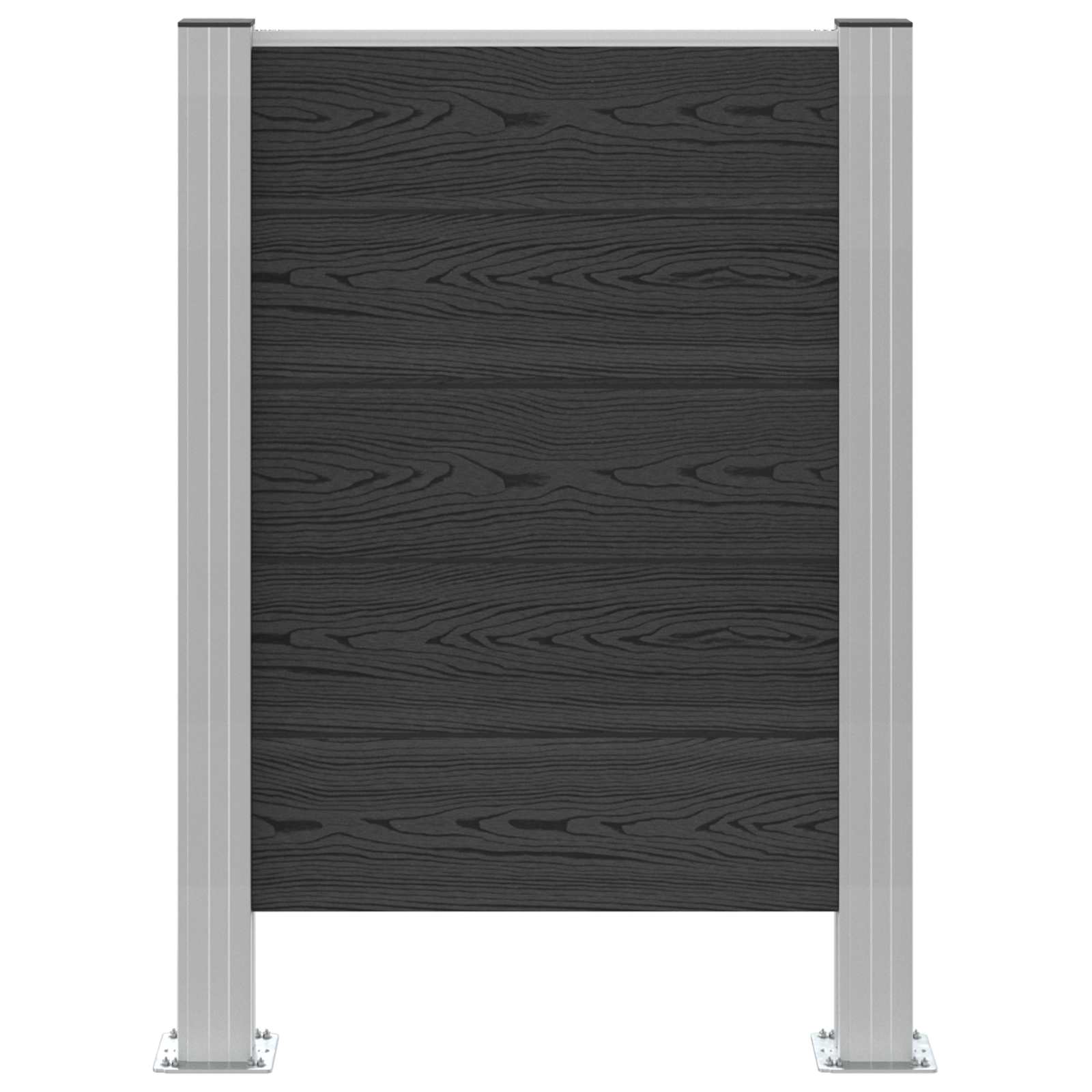 Recinzione Contenitore per Rifiuti Grigio 85 x 12 x 115 cm | homemem39