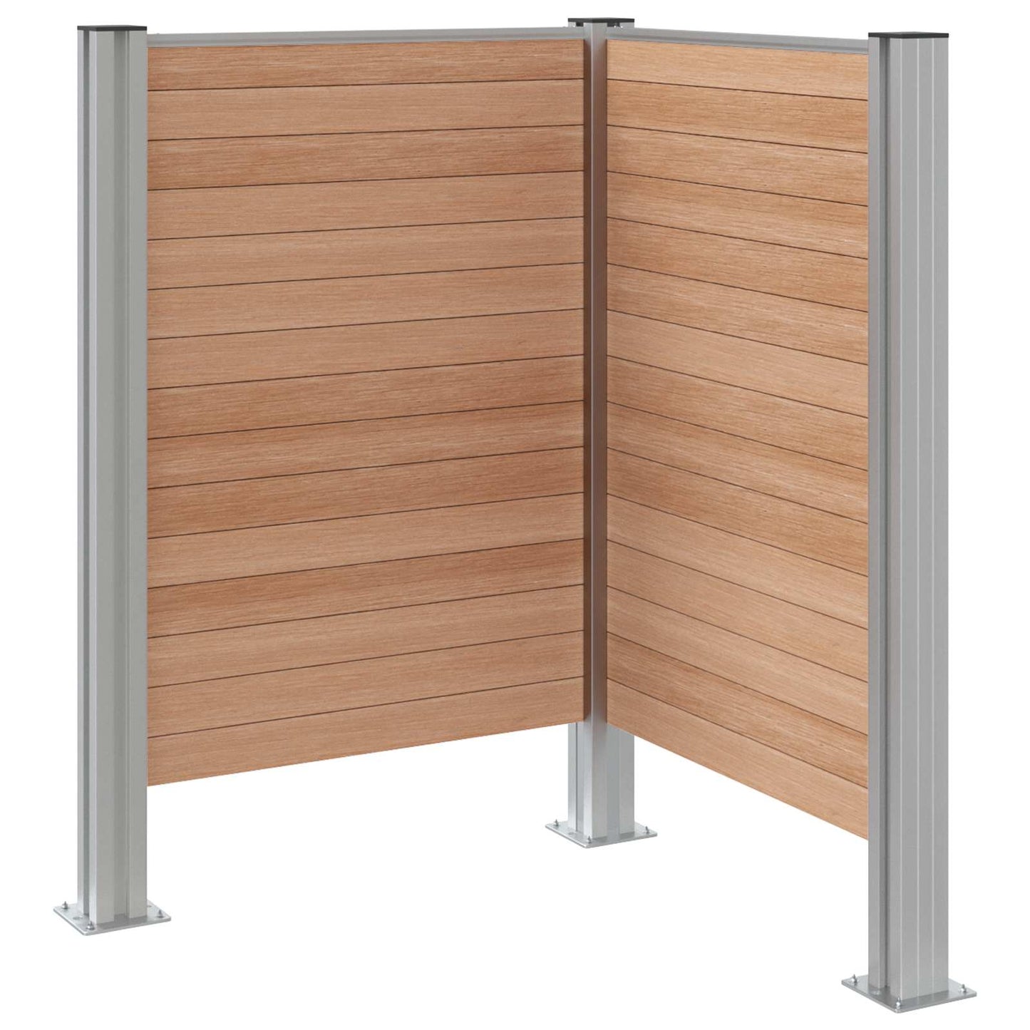 Recinzione Contenitore per Rifiuti Marrone 85 x 85 x 115 cm | homemem39