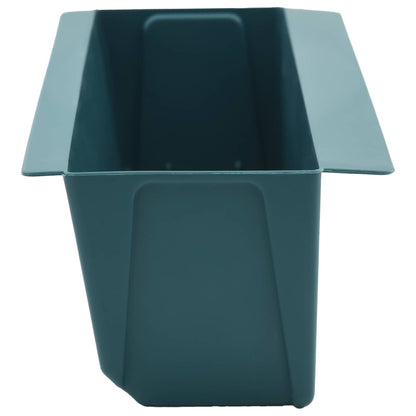 Fioriere per Euro pallet 24 pcs Verde 36 x 13,5 x 9,5 cm | homemem39