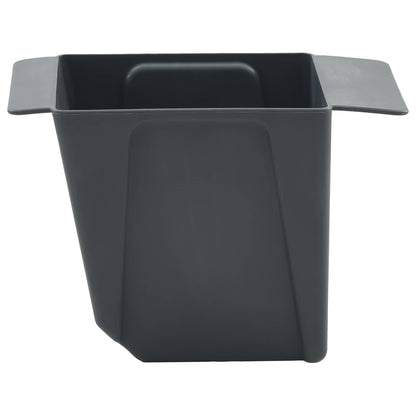 Fioriere per Euro pallet 12 pcs Grigio 13,5 x 9 x 9,5 cm | homemem39