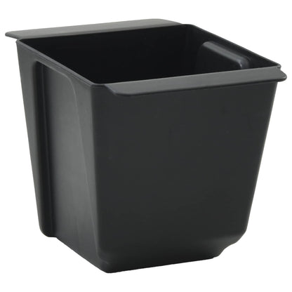 Fioriere per Euro pallet 12 pcs Nero 14 x 9 x 9,5 cm | homemem39