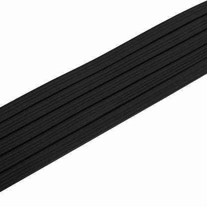 Nastro adesivo per finestre Nero 15 x 8 mm 50 m Schiuma EPDM