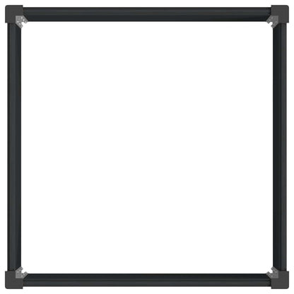 Letto rialzato da giardino Nero 100 x 100 x 91 cm | homemem39