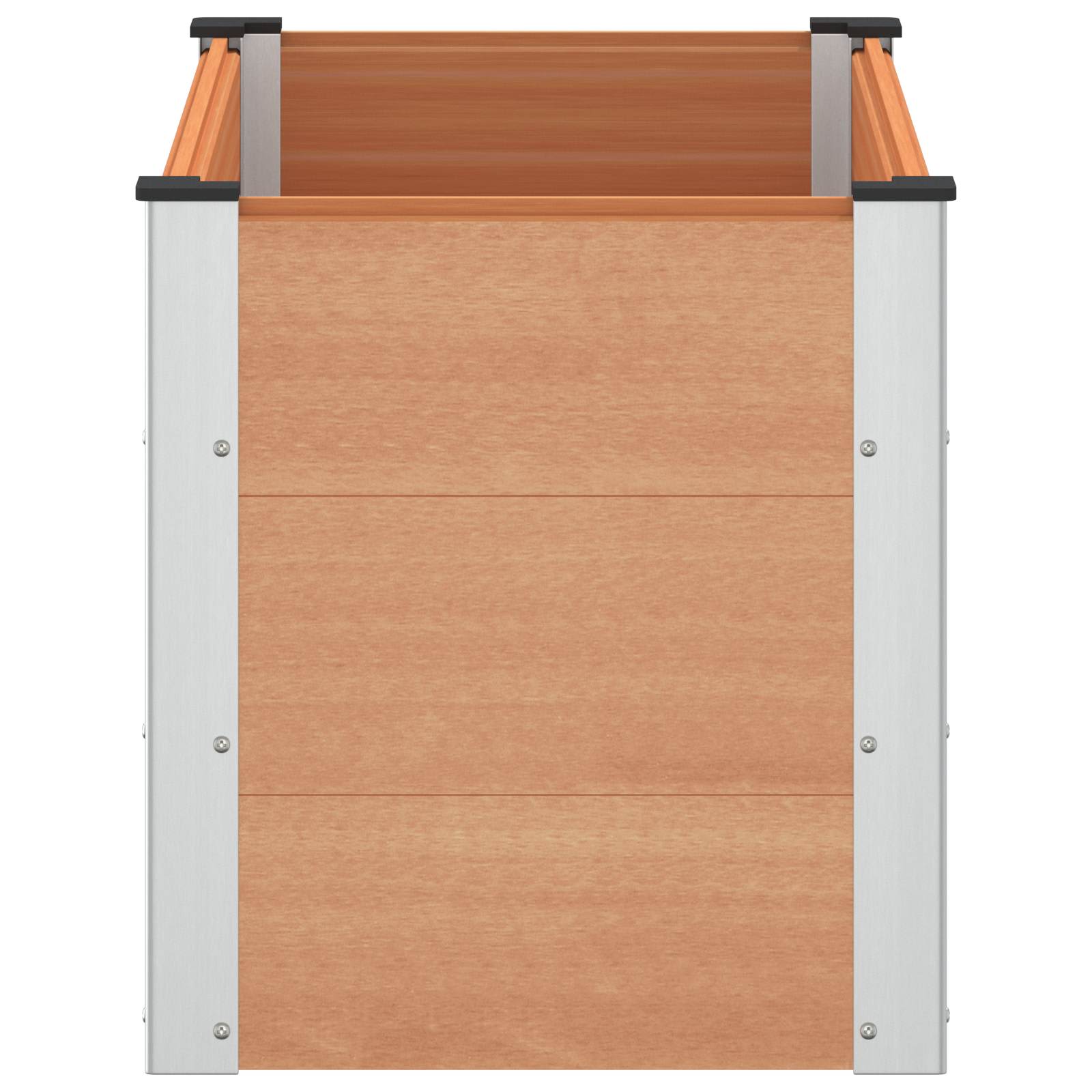Letto rialzato da giardino Marrone 100 x 50 x 54 cm | homemem39