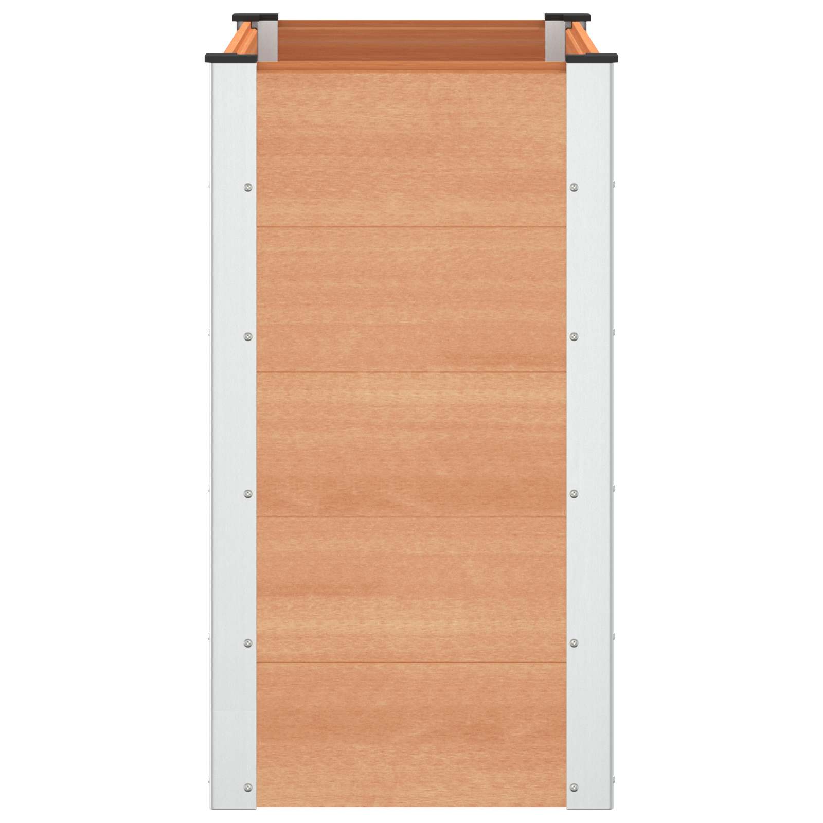 Letto rialzato da giardino Marrone 100 x 50 x 91 cm | homemem39