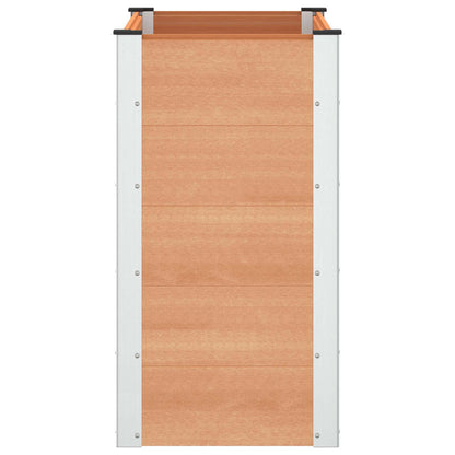 Letto rialzato da giardino Marrone 100 x 50 x 91 cm