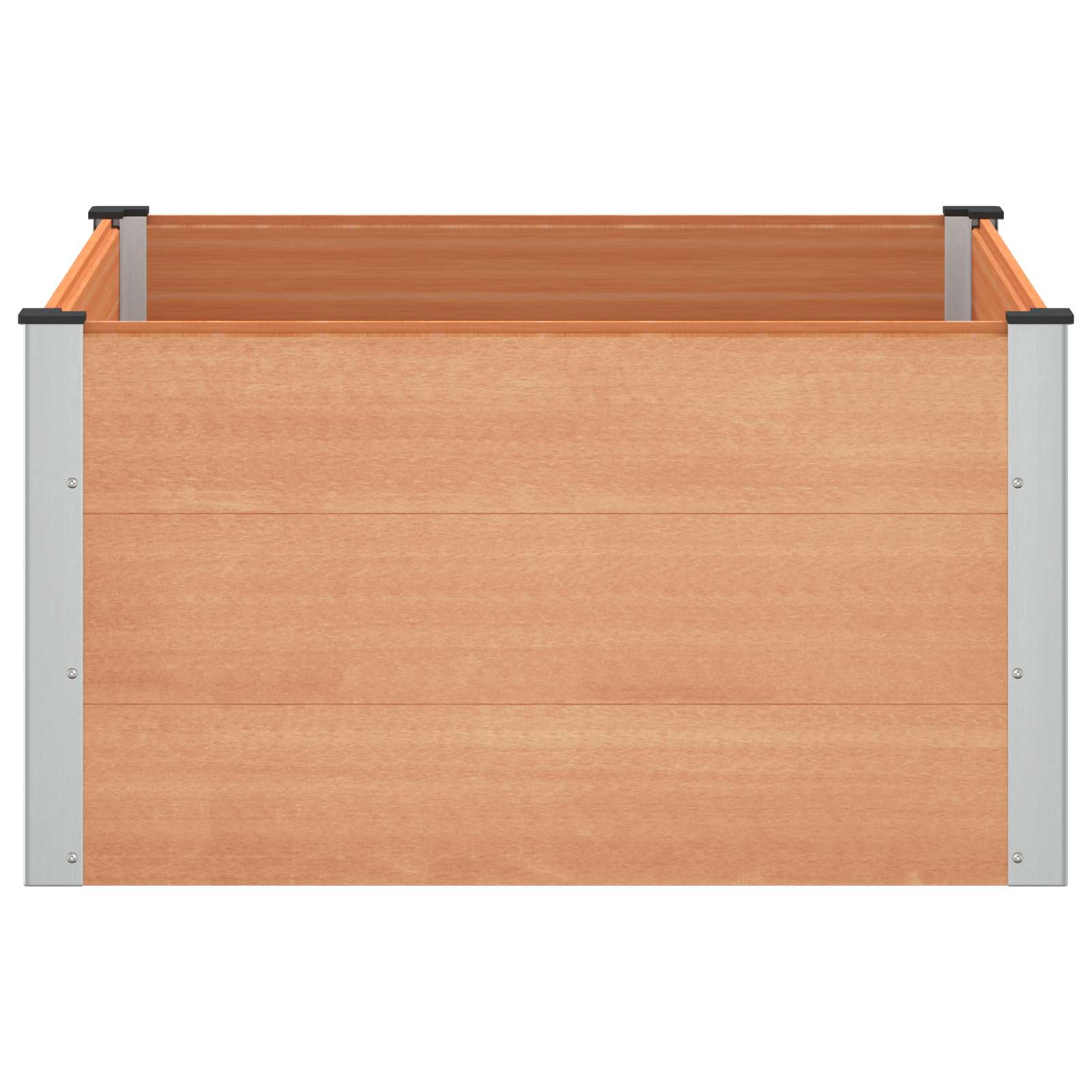 Letto rialzato da giardino Marrone 100 x 100 x 54 cm | homemem39