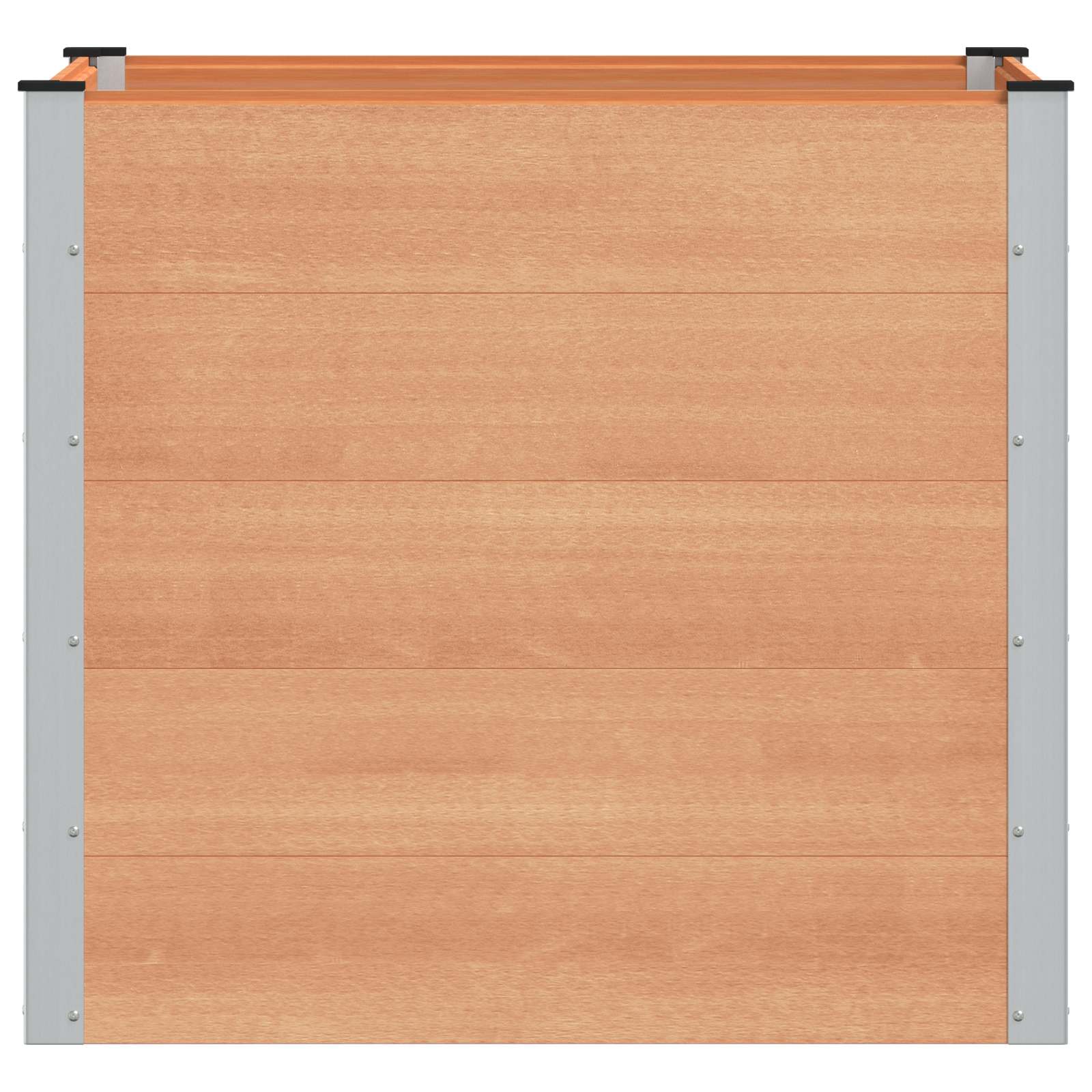Letto rialzato da giardino Marrone 100 x 100 x 91 cm | homemem39