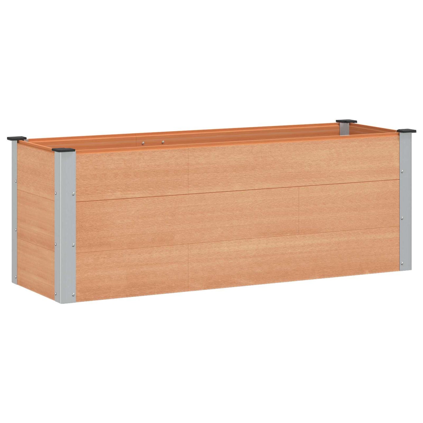 Letto rialzato da giardino Marrone 150 x 50 x 54 cm | homemem39