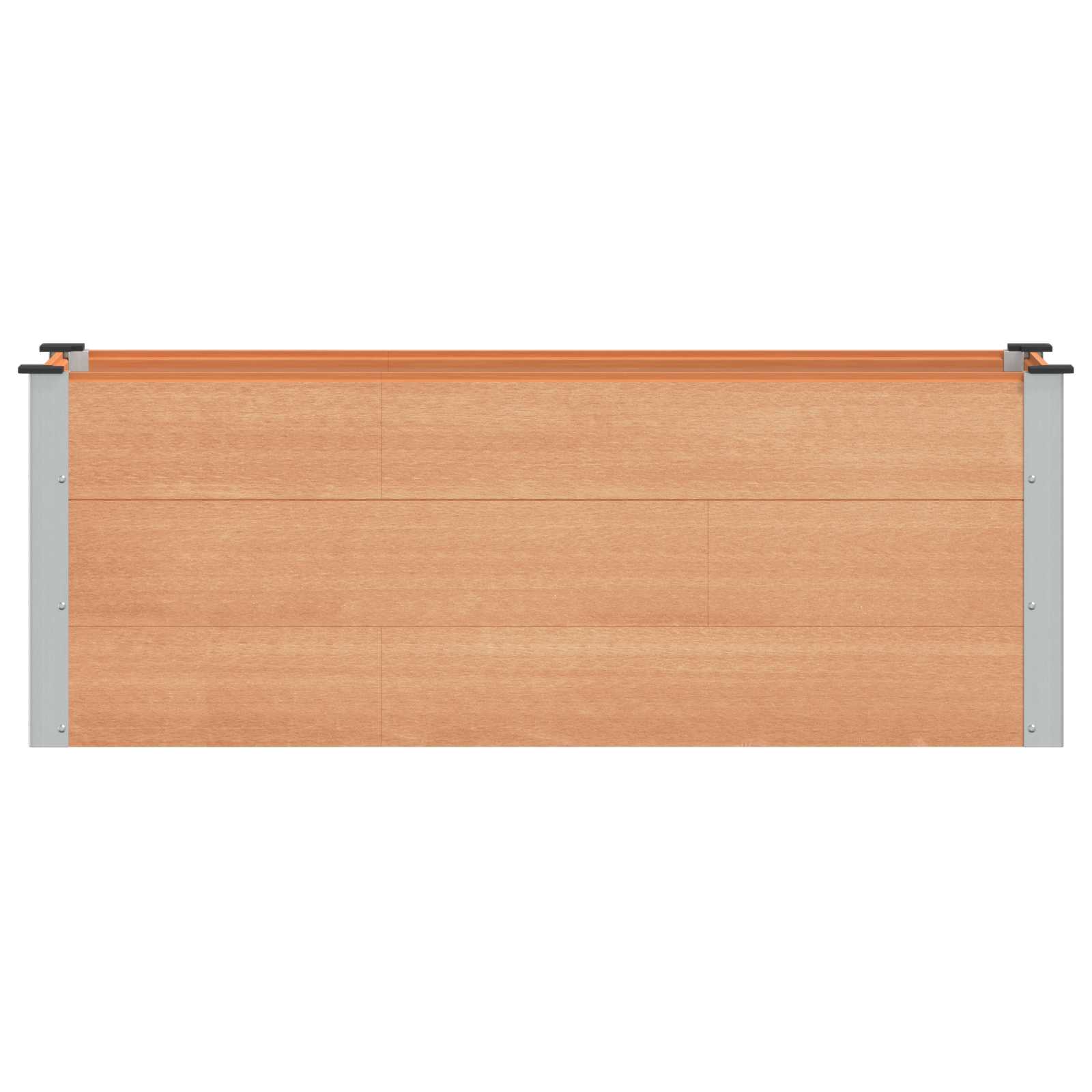 Letto rialzato da giardino Marrone 150 x 50 x 54 cm | homemem39