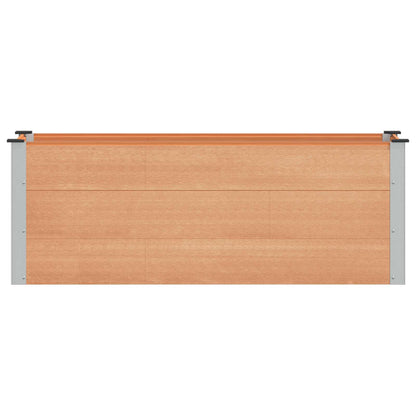 Letto rialzato da giardino Marrone 150 x 50 x 54 cm | homemem39