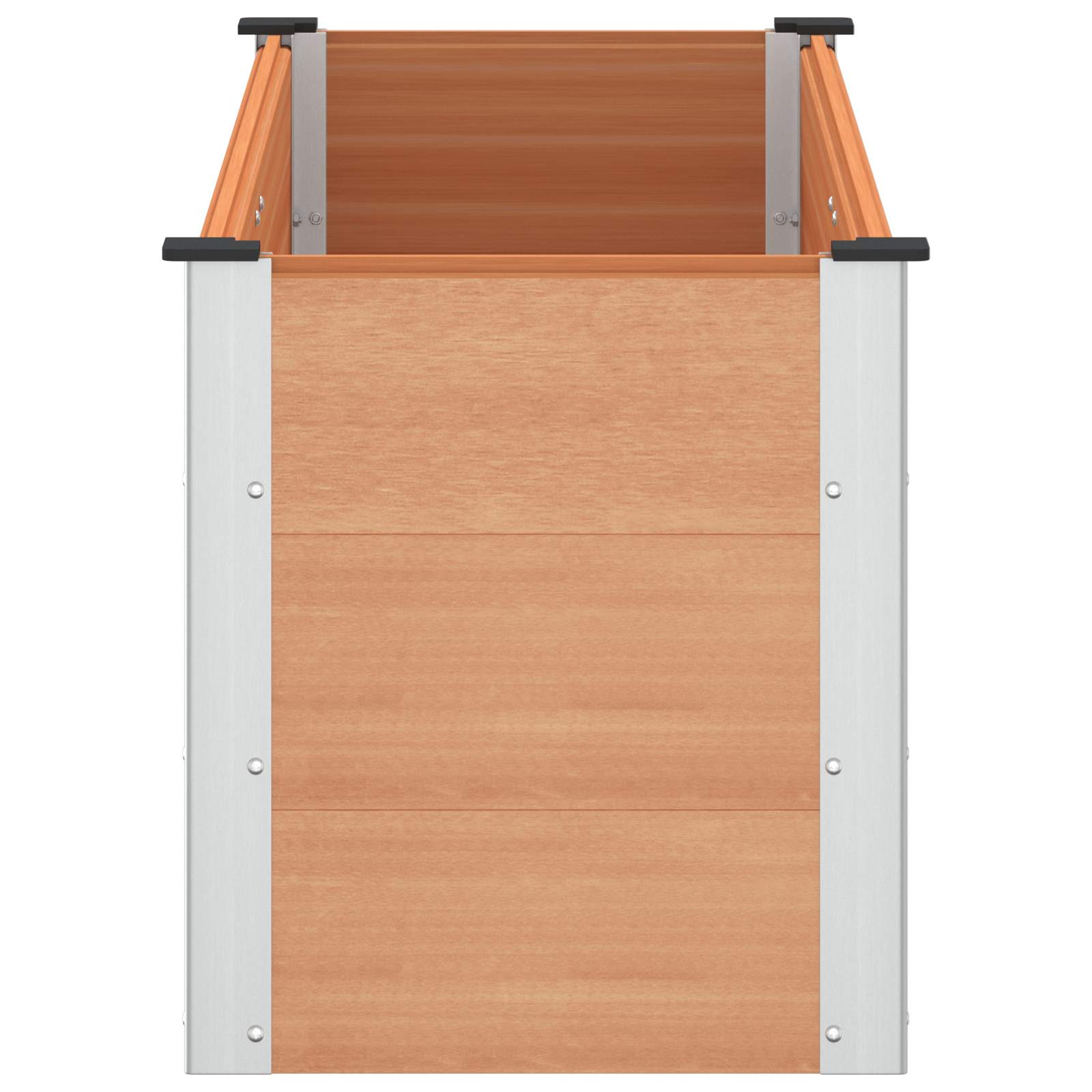 Letto rialzato da giardino Marrone 150 x 50 x 54 cm | homemem39