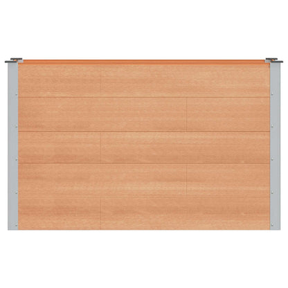 Letto rialzato da giardino Marrone 150 x 50 x 91 cm