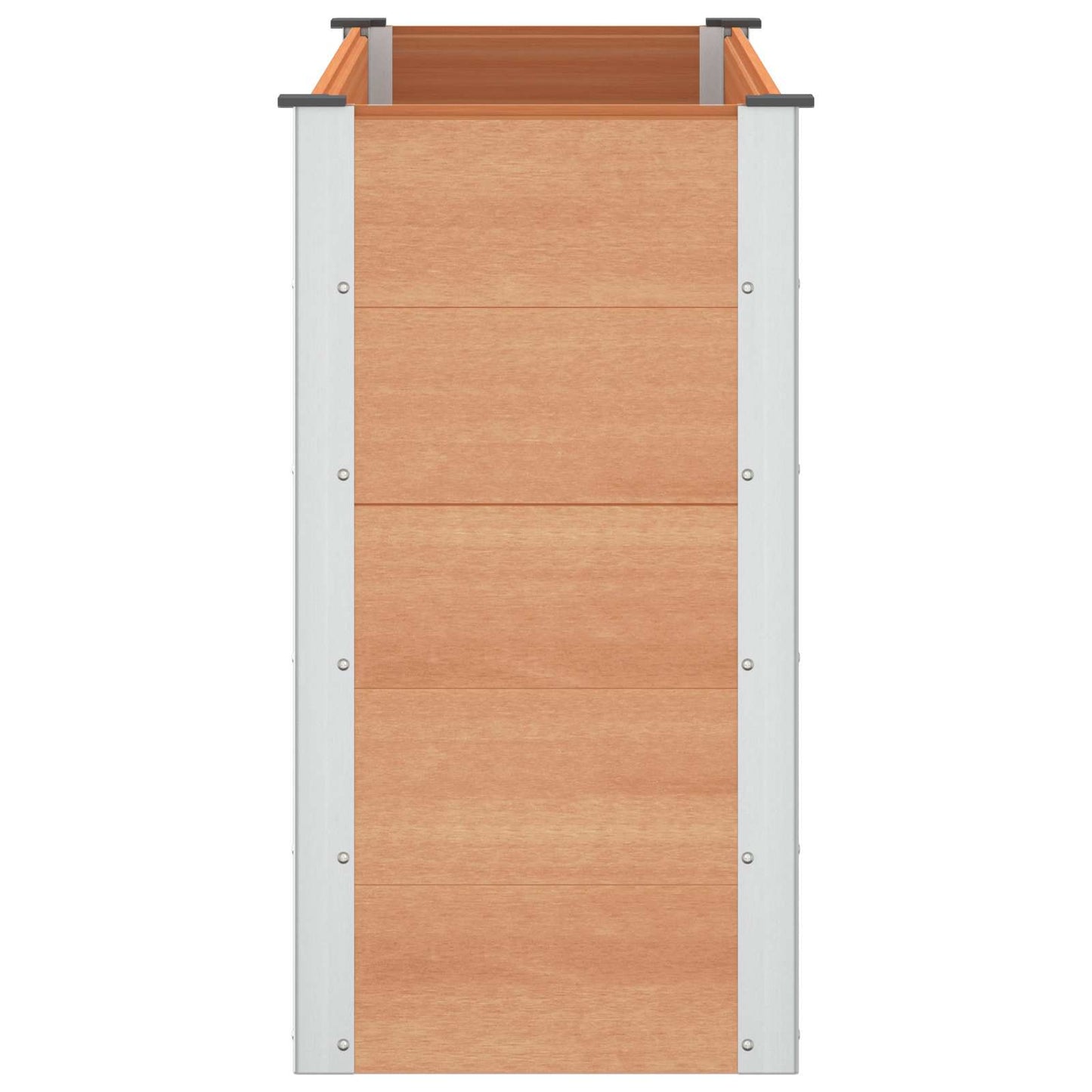 Letto rialzato da giardino Marrone 150 x 50 x 91 cm | homemem39